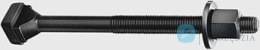 Śruba do wpustów teowych (komplet) DIN787 M10x10x63mm AMF